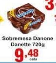 Rossi Supermercado Sobremesa Danone Danette 720g oferta