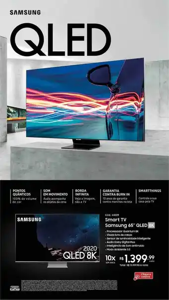 Ibyte Smart Tv Samsung 65'' Qled 8k oferta