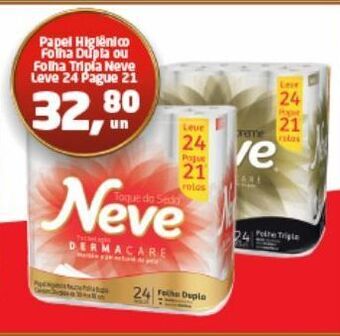 Tenda Atacado Papel higiênico neve 24un oferta