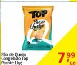 Pão de queijo conglado top 1kg