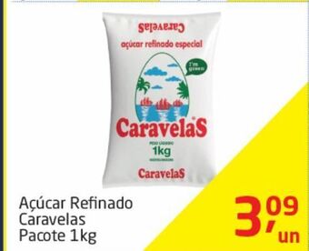 Tenda Atacado Açúcar caravelas 1kg oferta