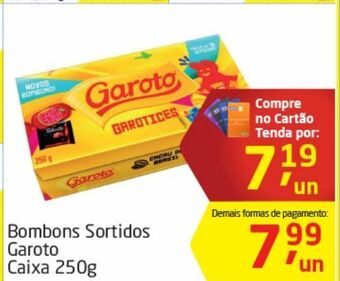 Tenda Atacado Bombons garoto 250g oferta