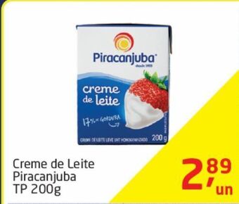 Tenda Atacado Cremes de leite piracanjuba 200g oferta