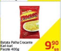 Tenda Atacado Batata palha crocante kari kari 400g oferta