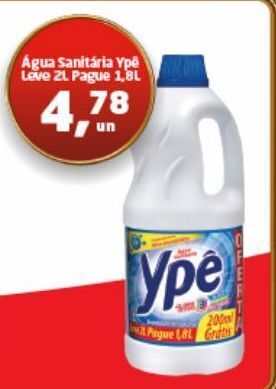 Tenda Atacado Água sanitária ypê oferta