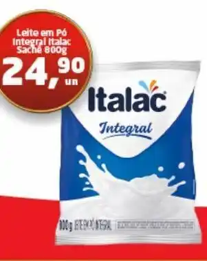 Tenda Atacado Leite em pó italac 800g oferta