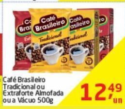 Tenda Atacado Café brasileiro tradicional ou extraforte 500g oferta