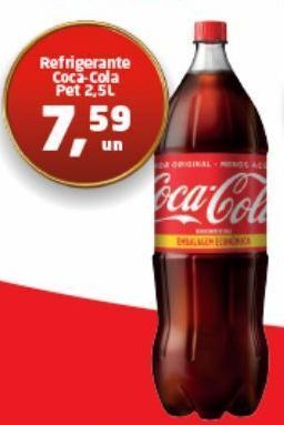 Tenda Atacado Refrigerante coca-cola 2.5l oferta