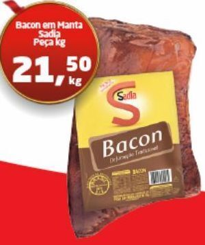 Tenda Atacado Bacon manta sadia kg oferta