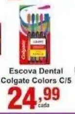 Escova Dental Colgate Colors c/5