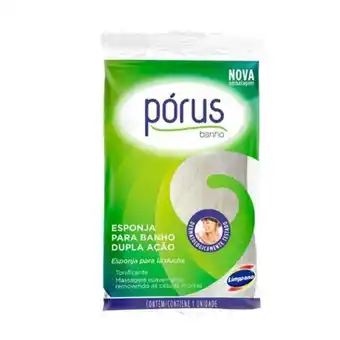 X Supermercados Esponja de banho pórus limppano oferta
