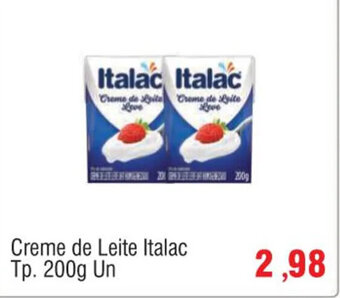 Spani Atacadista Creme de Leite Italac TP 200g oferta