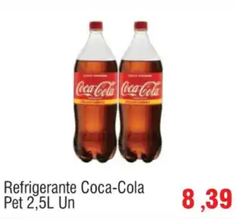 Spani Atacadista Refrigerante Coca Cola Pet 2.5L oferta