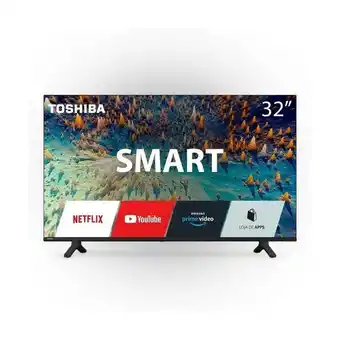 Carrefour Tela toshiba 32 pol. 32v35kb dled hd smart vidaa ? tb007 oferta