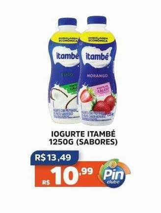 Pinheiro Supermercado Iogurte itambé oferta