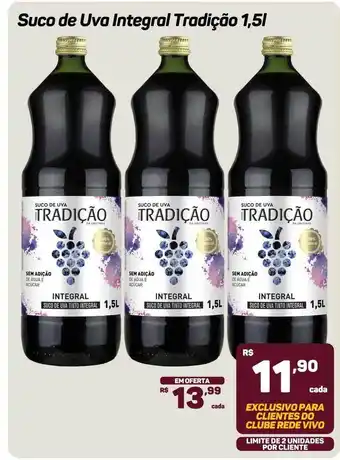 Suco de uva integral tradição