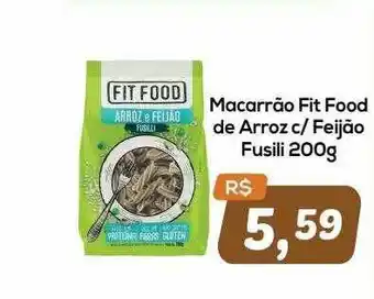 Semar Supermercado Macarrão fit food de arroz c- feijão fusili oferta