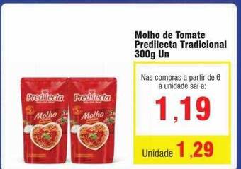 Spani Atacadista Molho de tomate predilecta tradicional oferta