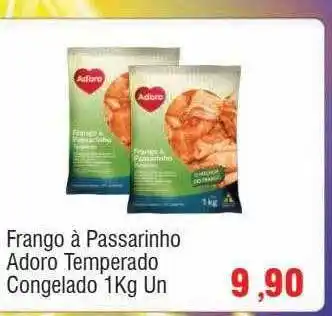 Spani Atacadista Frango à passarinho adoro temperado congelado oferta