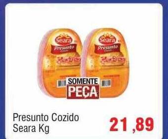 Spani Atacadista Presunto cozido seara kg oferta