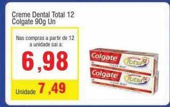 Creme dental total 12 colgate