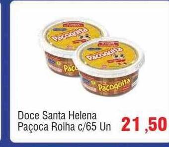 Doce santa helena paçoca rolha c- 65