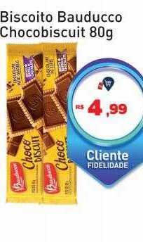 Tonin Superatacado Biscoito bauducco chocobiscuit oferta