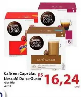 Rebouças Supermercados Café em capsulas nescafé dolce gusto oferta