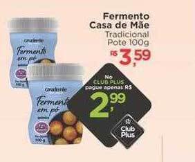 Supermercado Lavapés Fermento casa de mãe tradicional pote oferta