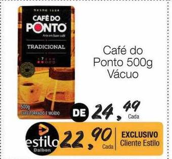 Supermercado Dalben Café do ponto vácuo oferta