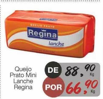 Supermercado Dalben Queijo prato mini lanche regina oferta