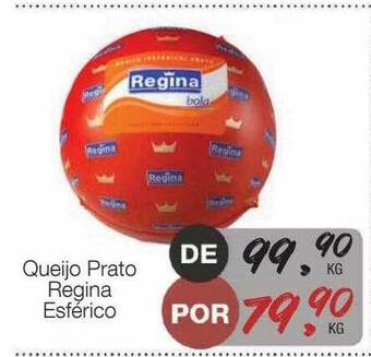 Supermercado Dalben Queijo prato regina esférico oferta