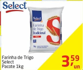 Tenda Atacado Farinha de trigo select 1kg oferta