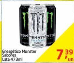 Bebida energética monster 473ml