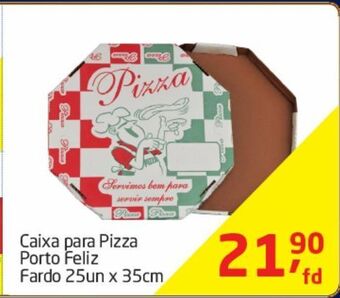 Tenda Atacado Caixa para pizza porto feliz 25un x 35cm oferta