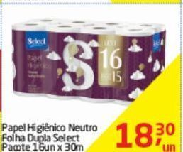Tenda Atacado Papel higiênico select oferta