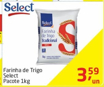 Tenda Atacado Farinha de trigo select kg oferta