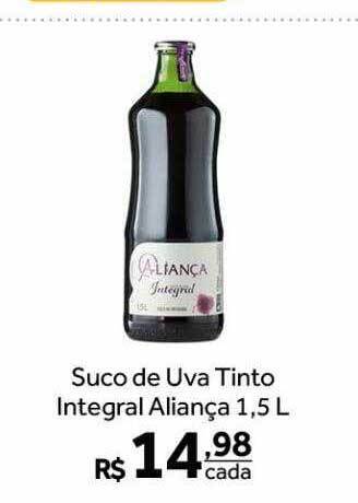 Verdemar Supermercado Suco de uva tinto integral aliança oferta