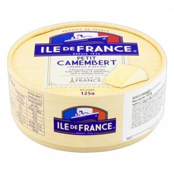 Petit camembert ile de france - 125g