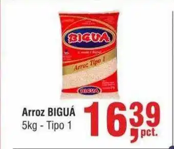 Higa Atacado Arroz biguá - tipo 1 oferta