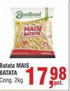 Higa Atacado Batata mais batata cong. oferta