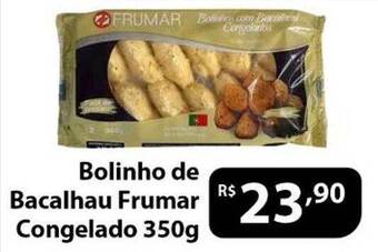 Supermercados Tischler Bolinho de bacalhau frumar congelado oferta