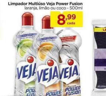 Limpador multiúso veja power fusion