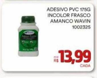 Conibase Adesivo pvc incolor frasco amanco wavin oferta