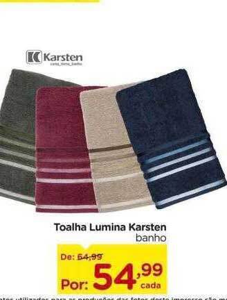 Carrefour Toalha lumina karsten oferta