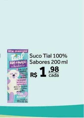Verdemar Supermercado Suco tial 100% sabores oferta