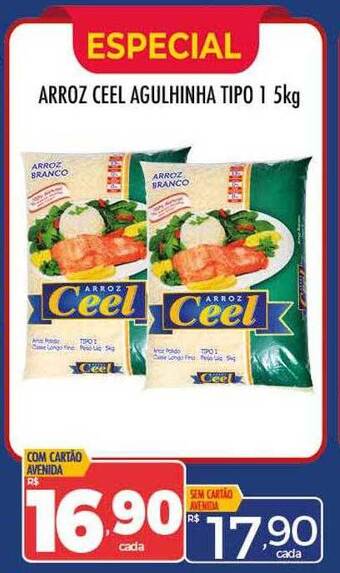 Supermercados Avenida Arroz ceel agulhinha tipo 1 oferta