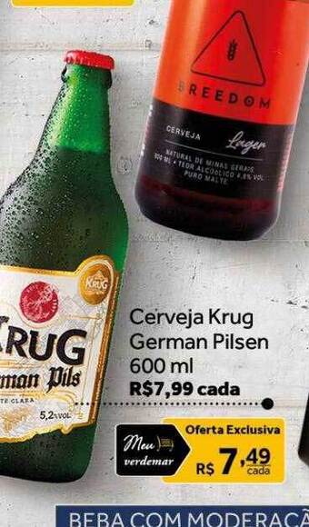 Verdemar Supermercado Cerveja krug german pilsen oferta