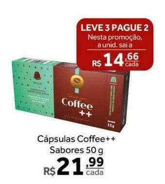 Verdemar Supermercado Cápsulas coffee++ sabores oferta