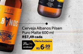 Verdemar Supermercado Cerveja albanos pilsen puro malte oferta